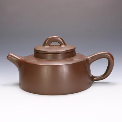 坭兴陶霸王壶线刻微瑕疵品