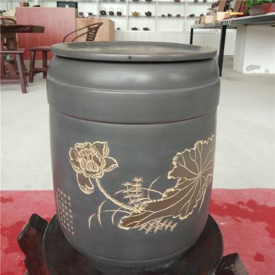 钦州陶普洱茶饼特大号茶叶罐