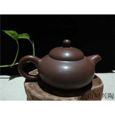 广西坭兴陶如意茶壶