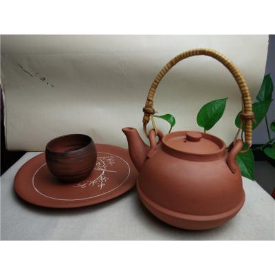 钦州老龙窑烧制的70、80年代的老坭兴陶壶，可煮茶，可烧水，可泡茶，可醒茶