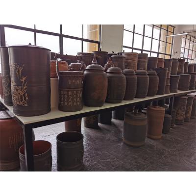广西坭兴陶茶叶罐批发，钦州坭兴陶茶罐生产厂家